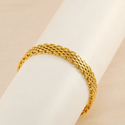 Layered-Chain Bracelet