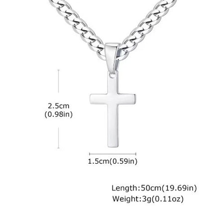 Cuban Chain Cross