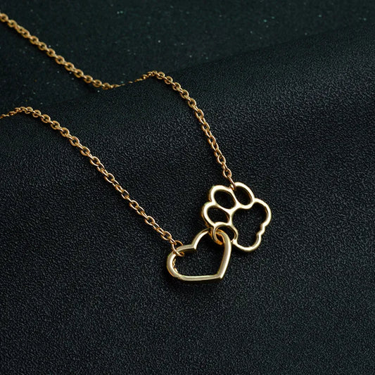 PAW HEARTH PENDANT