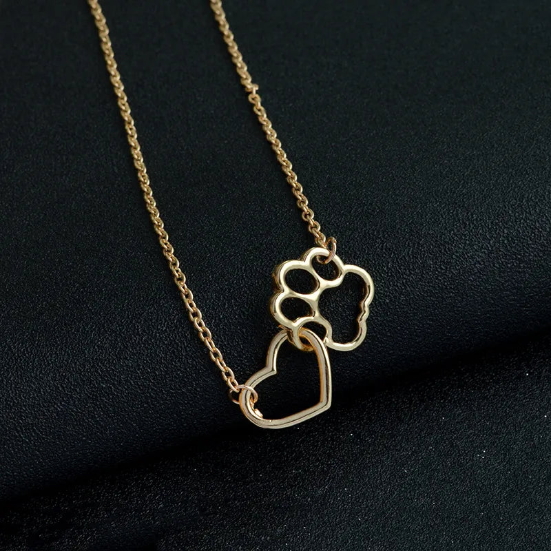 PAW HEARTH PENDANT