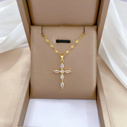 Grace Cross Necklace