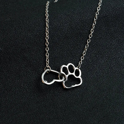 PAW HEARTH PENDANT