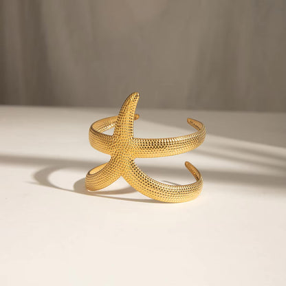 Annika Gold Starfish Cuff 5
