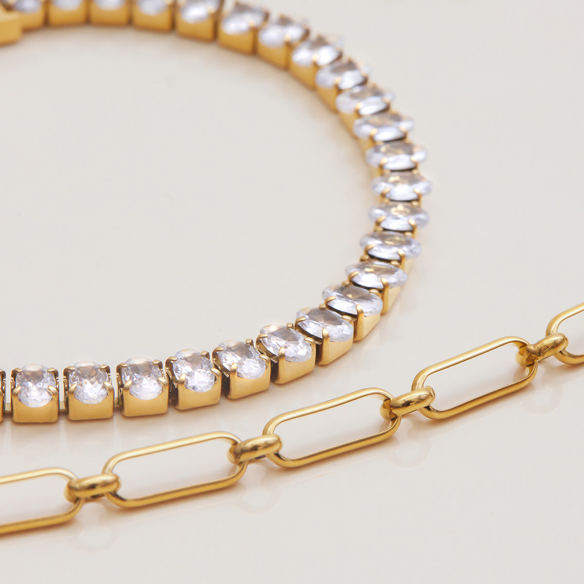 Avaria Oval Cut Tennis Bracelet 5