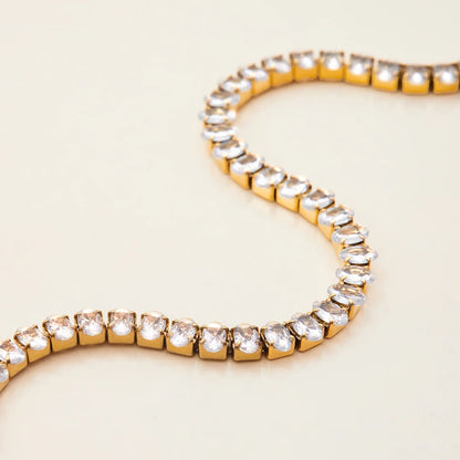 Avaria Oval Cut Tennis Bracelet 7