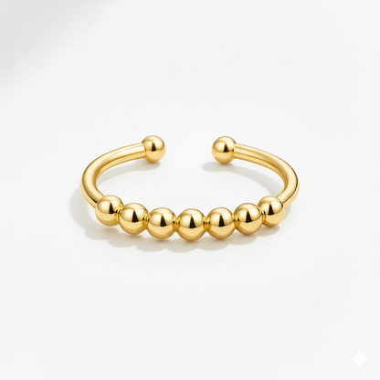 Calma Bead Anxiety Ring
