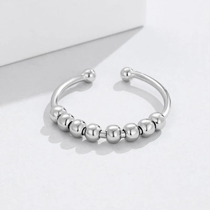 Calma Bead Anxiety Ring