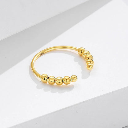 Calma Bead Anxiety Ring