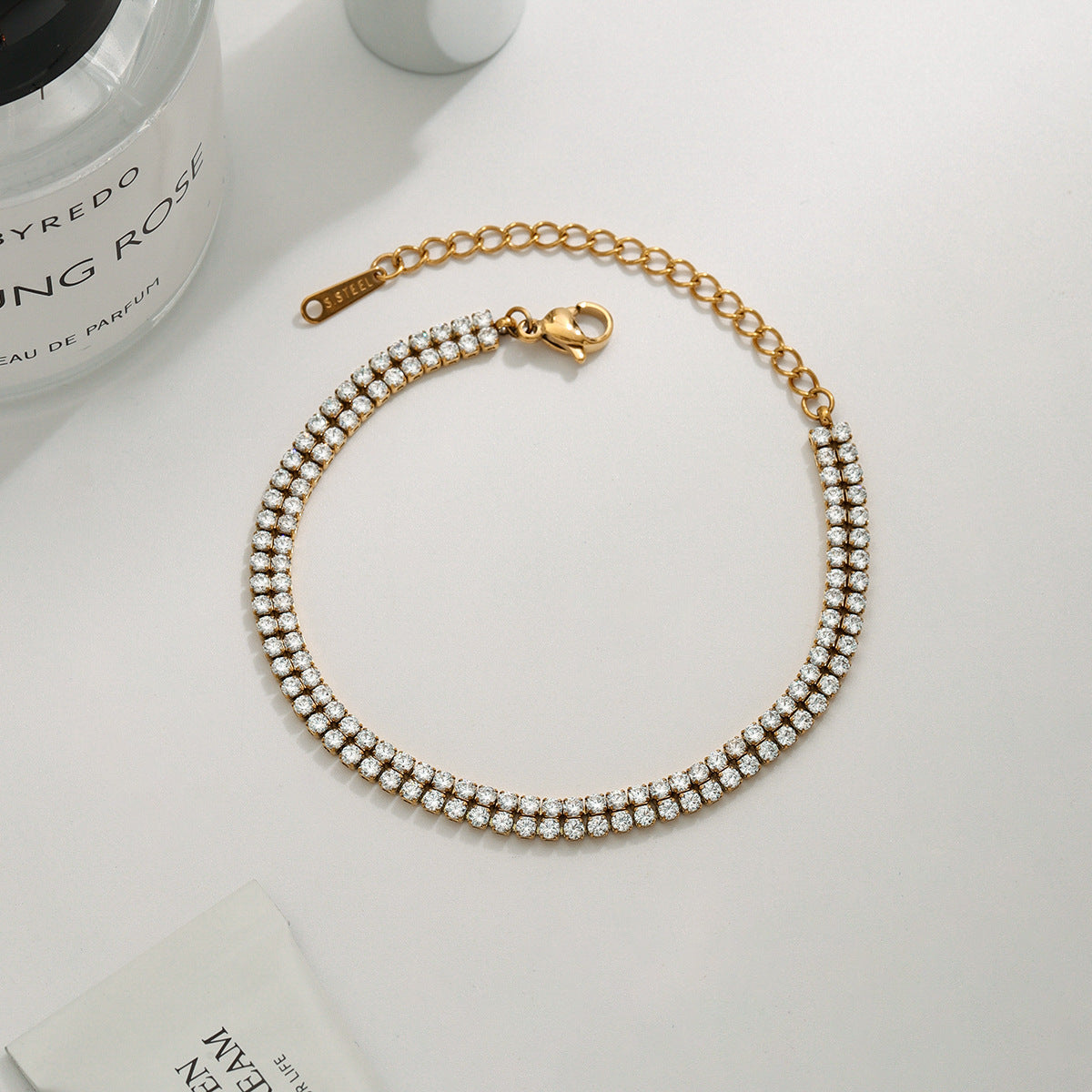 Celene Layered Tennis Bracelet 4