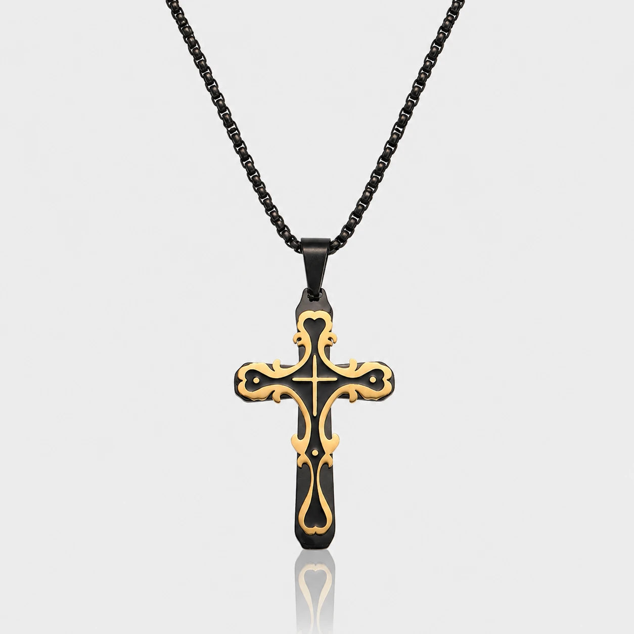 Trinity Cross Necklace