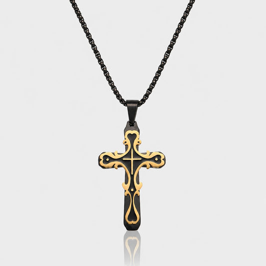 Trinity Cross Necklace