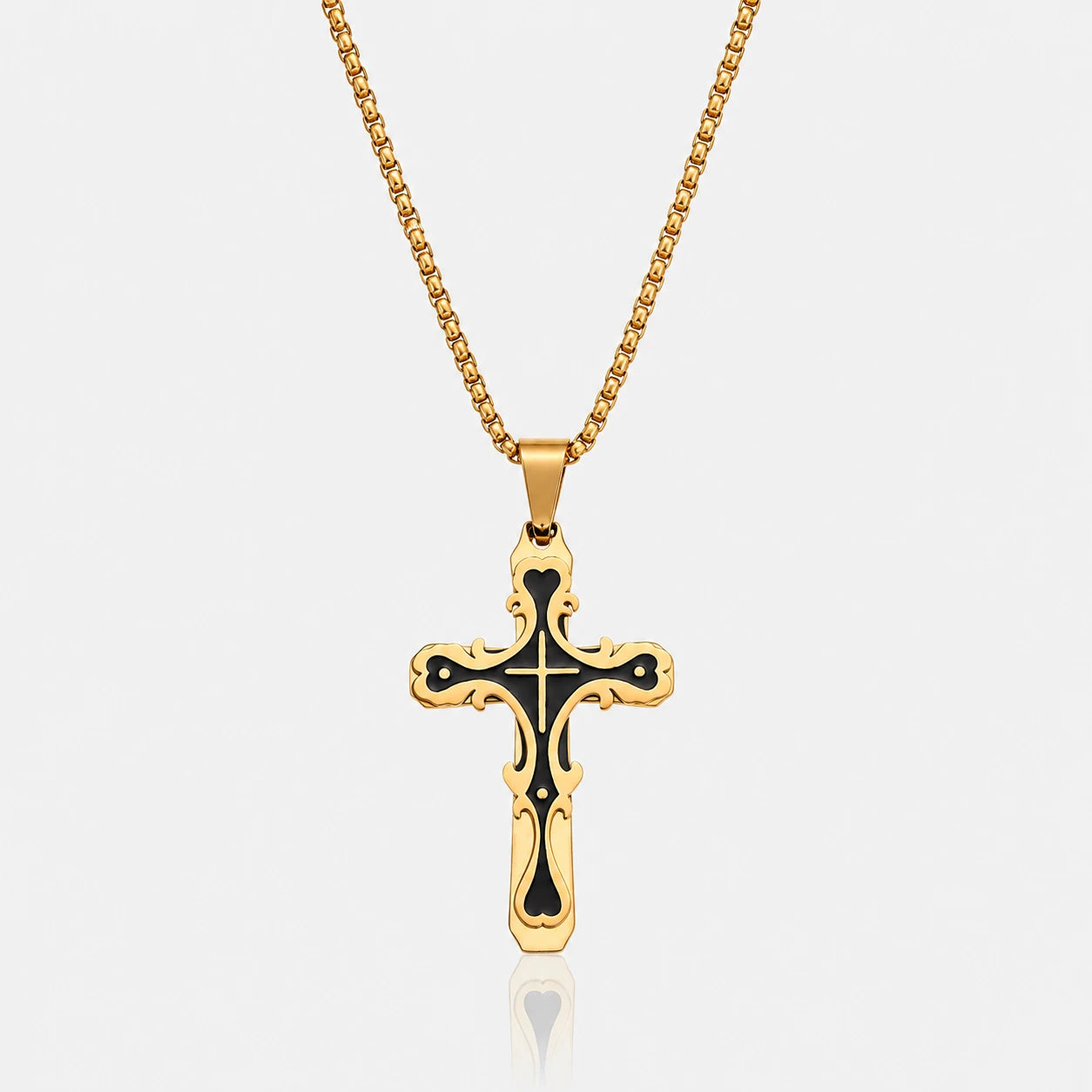 Trinity Cross Necklace