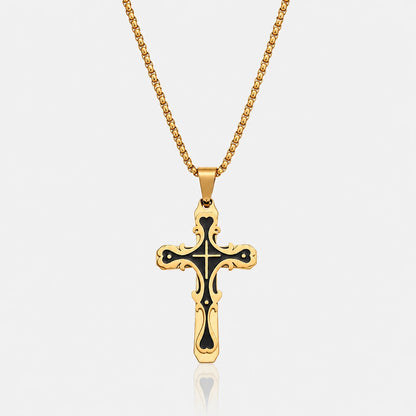 Trinity Cross Necklace