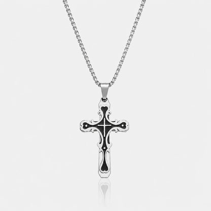 Trinity Cross Necklace