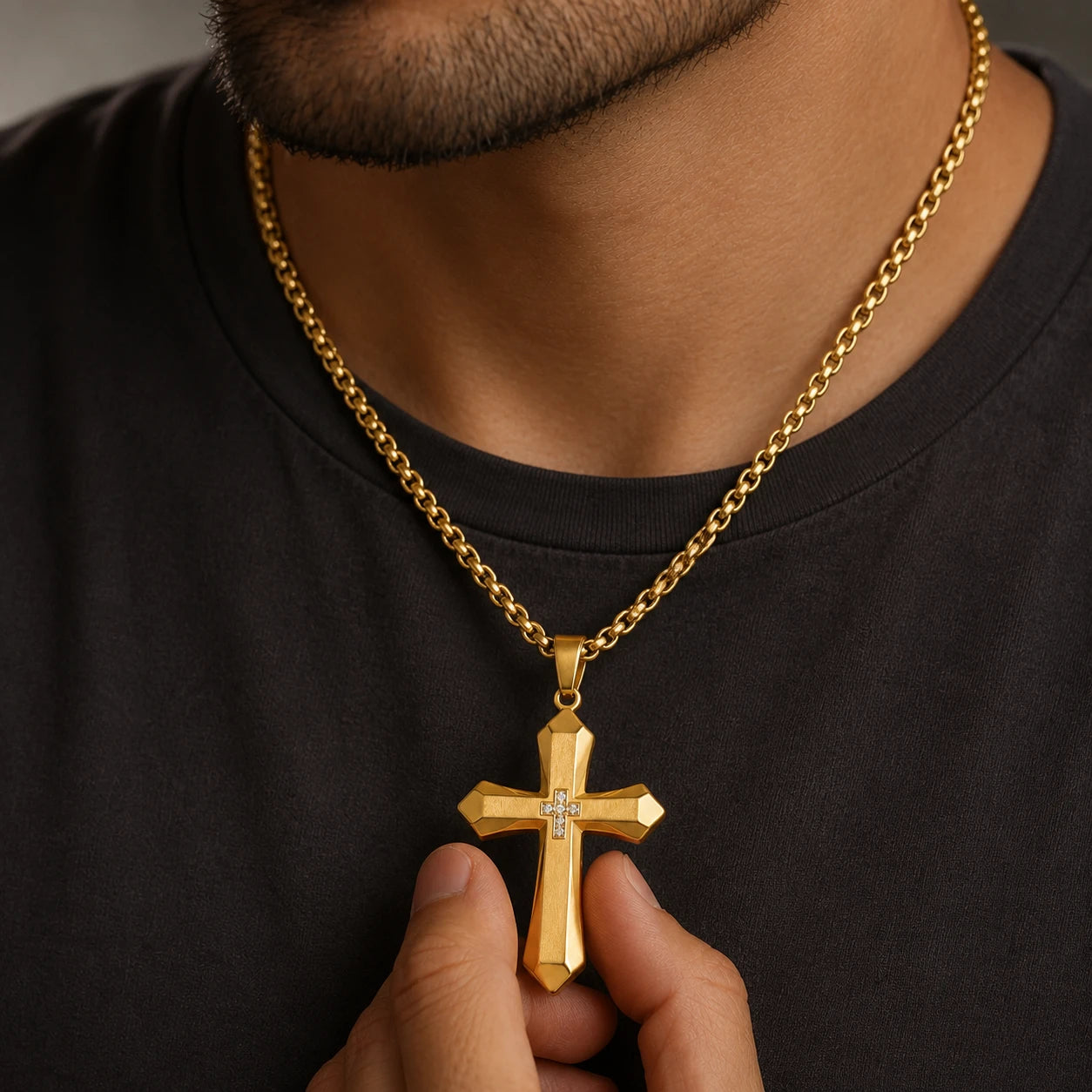 Royal Cross Necklace