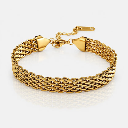 Layered-Chain Bracelet