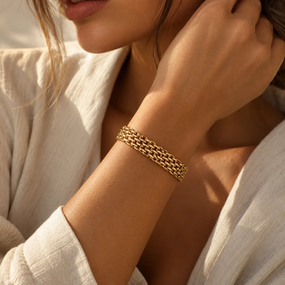 Layered-Chain Bracelet