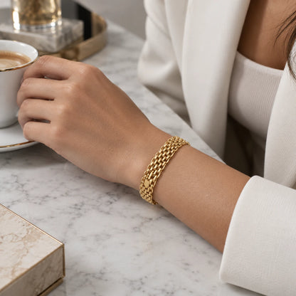 Layered-Chain Bracelet
