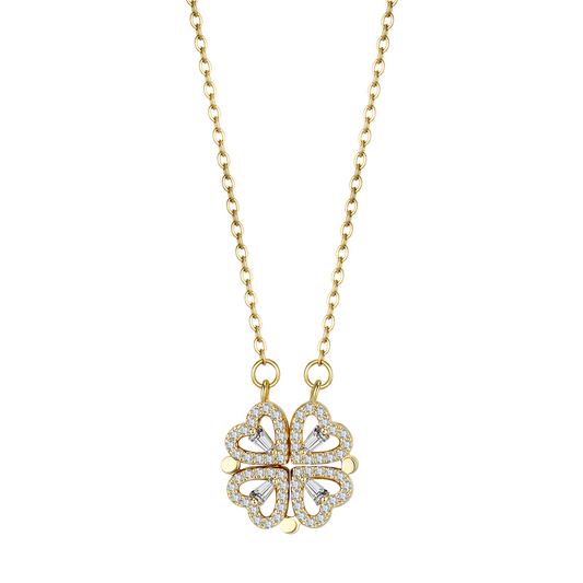 Clover Hearts Necklace 0