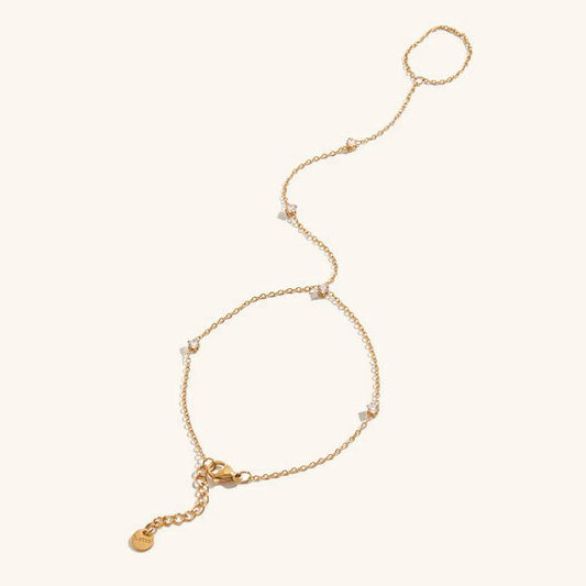 Cressida Diamond Hand Chain 0