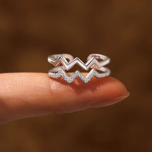 Double Highs&Lows Ring 0