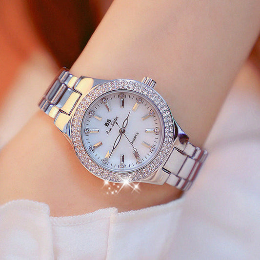 Women’s Stainless Steel Quartz Watch 32mm Silver