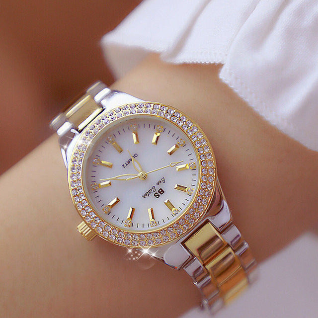 Women’s Stainless Steel Quartz Watch 32mm Silver