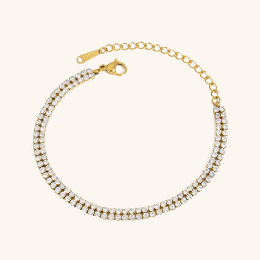 Florabelle Double Tennis Bracelet 0
