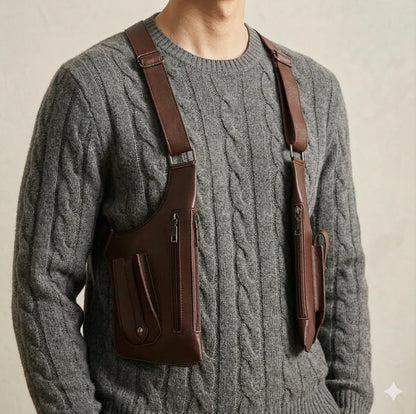 Men Vintage Leather Bag - Limited Time Offer