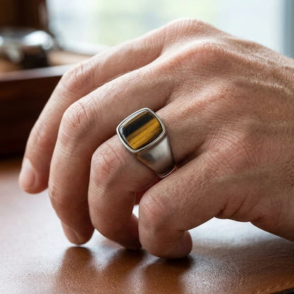 Tiger Eye Ring