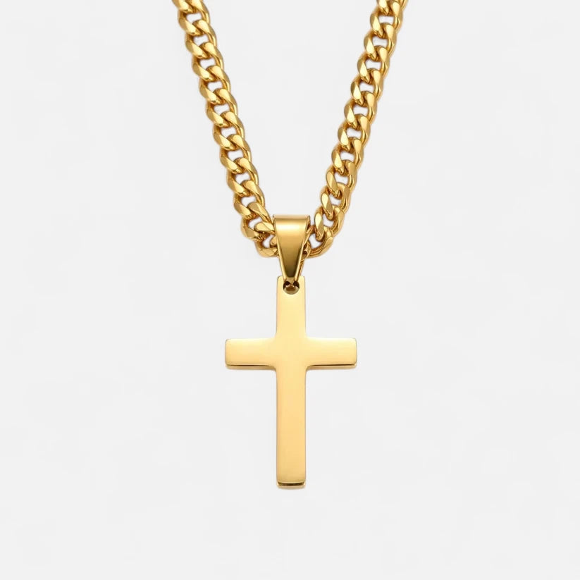 Cuban Chain Cross