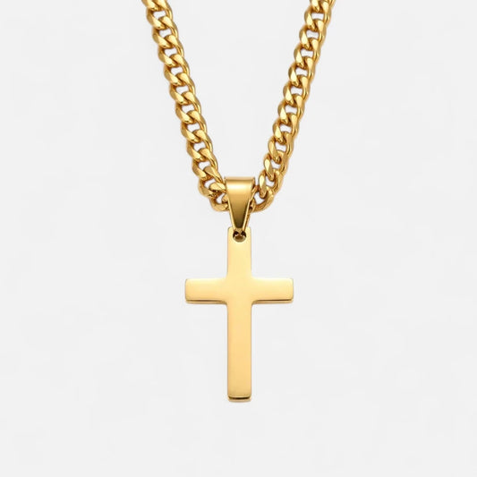 Cuban Chain Cross