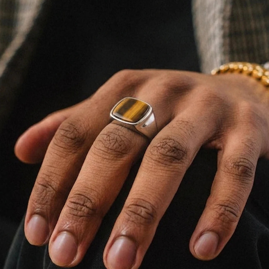 Tiger Eye Ring