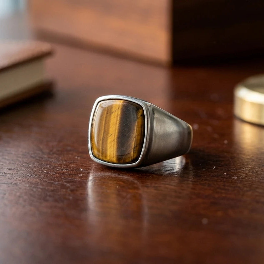 Tiger Eye Ring