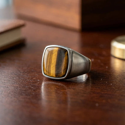 Tiger Eye Ring