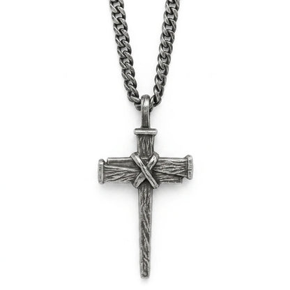 Nail Cross Necklace