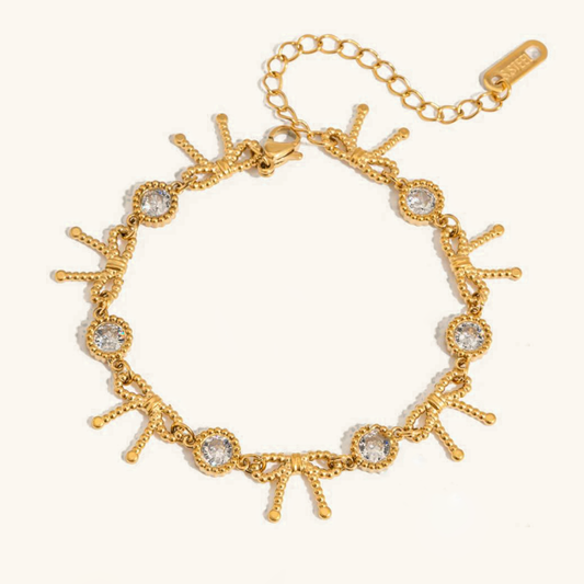 Honora Ribbon Knot Diamond Bracelet 0
