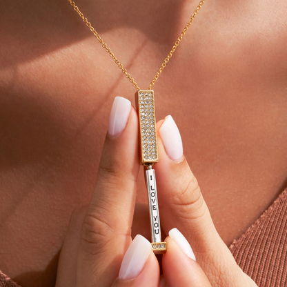 "I Love You" Necklace 1