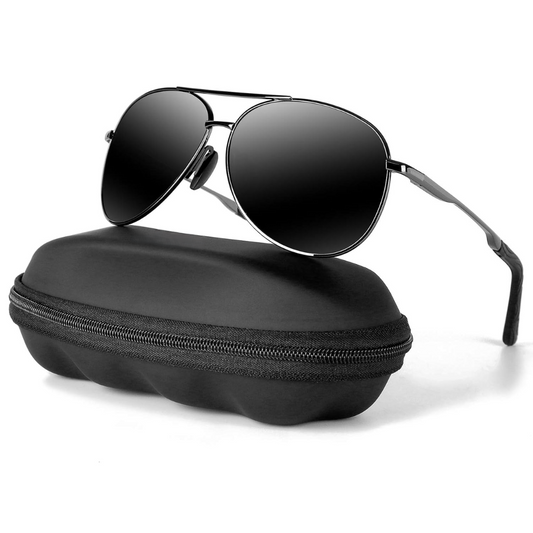 Joey Polarized Aviator Sunglasses with UV400 Protection