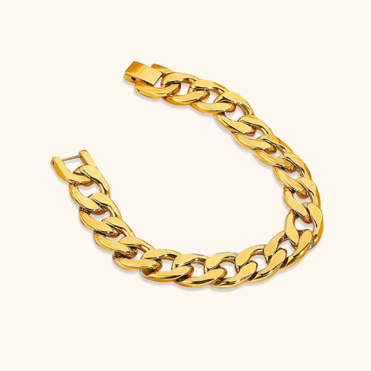 Kayle Gold Chain Bracelet 0