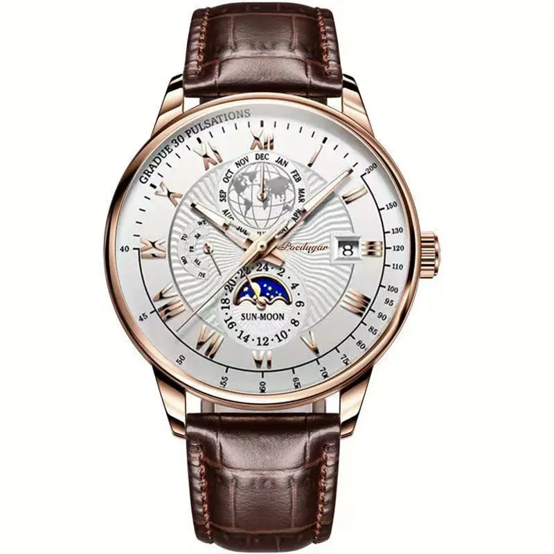 Mechanical Men’s Watch with Moonphase
