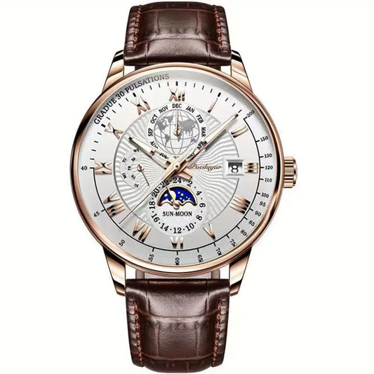 Mechanical Men’s Watch with Moonphase