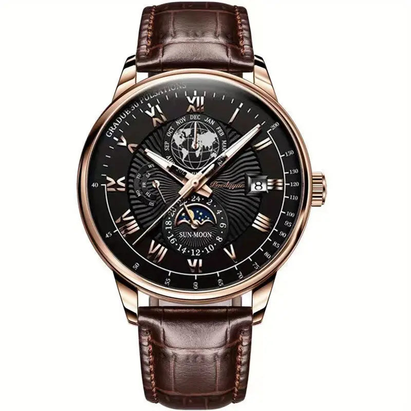 Mechanical Men’s Watch with Moonphase