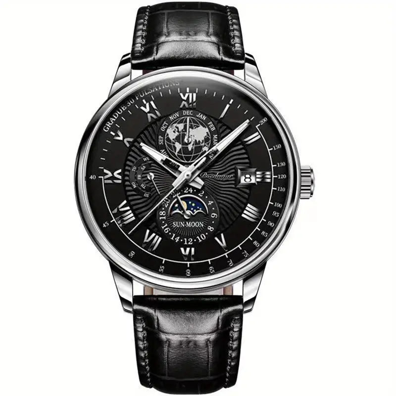 Mechanical Men’s Watch with Moonphase