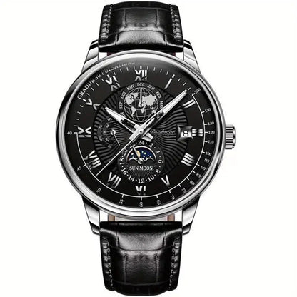 Mechanical Men’s Watch with Moonphase