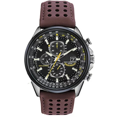 Men’s Stainless Steel Chronograph Watch with Calendar