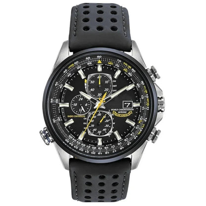 Men’s Stainless Steel Chronograph Watch with Calendar