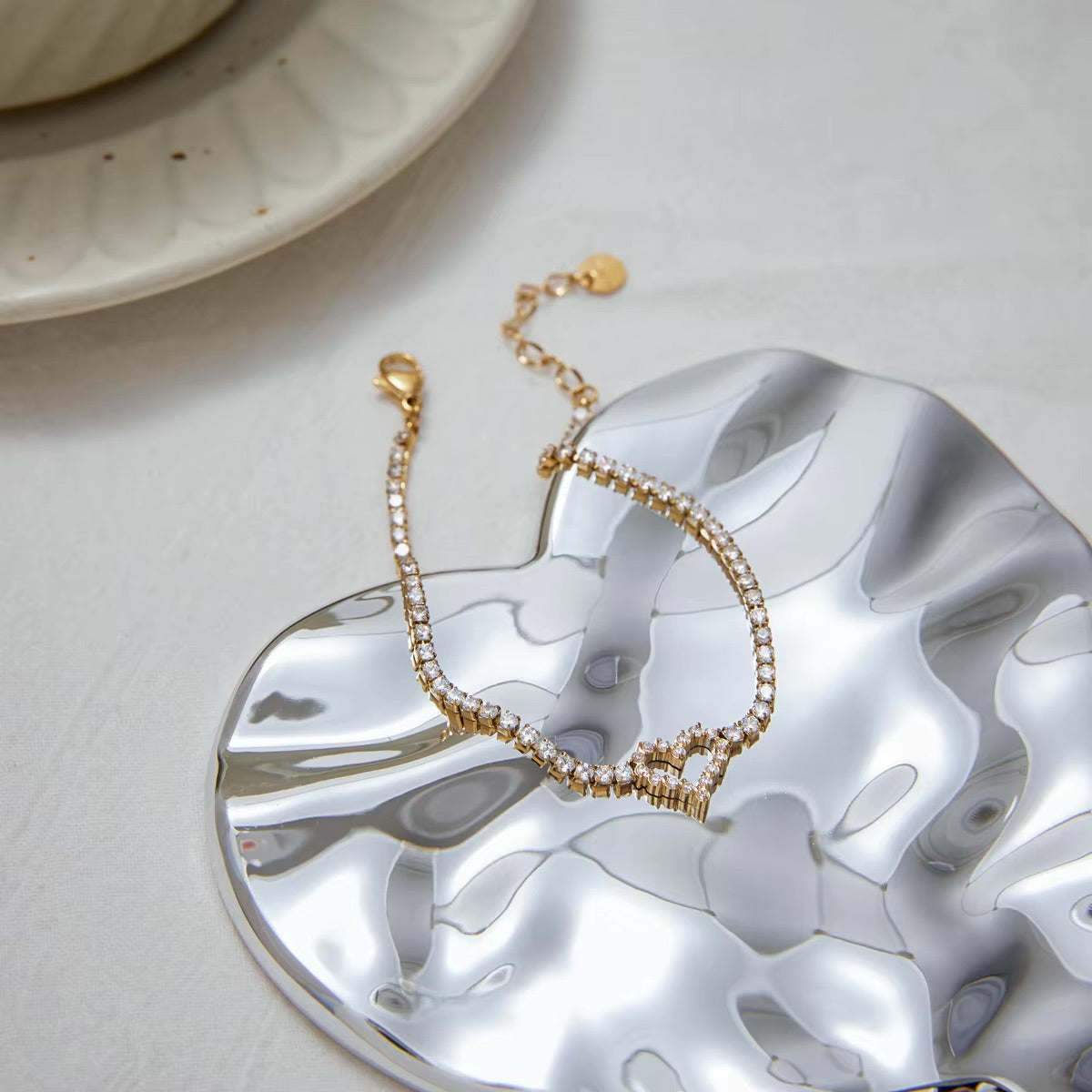 Patrice Diamond Heart Bracelet 4