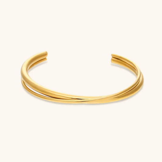 Rianne Layered Gold Bangle 0