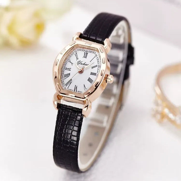 Solene Vintage Leather Watch